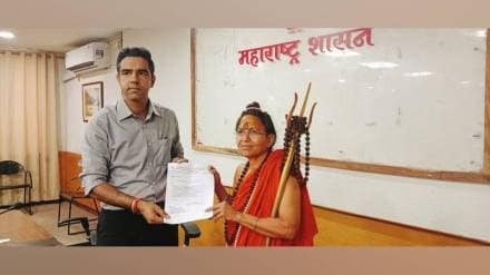 Sadhvi Trikal Bhavanta Saraswati demands Simhastha planning women s akhada security during Amritsnan