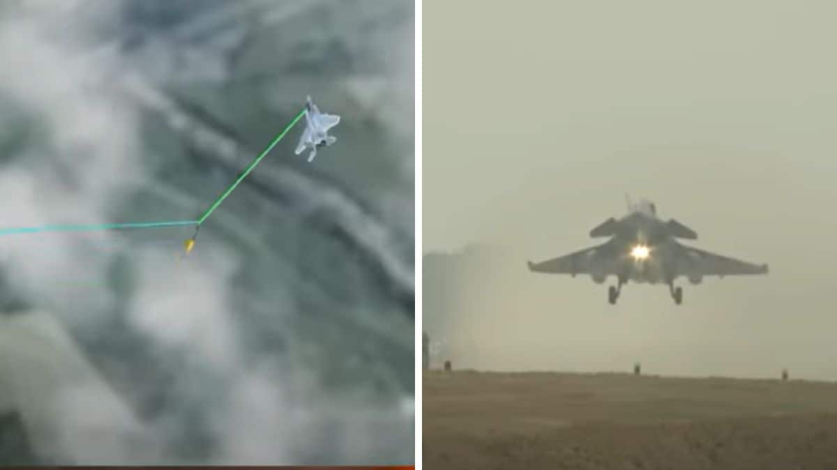 Indian Air Force SU-30 MKI jet and IGLA-S missile launcher deployed near western border