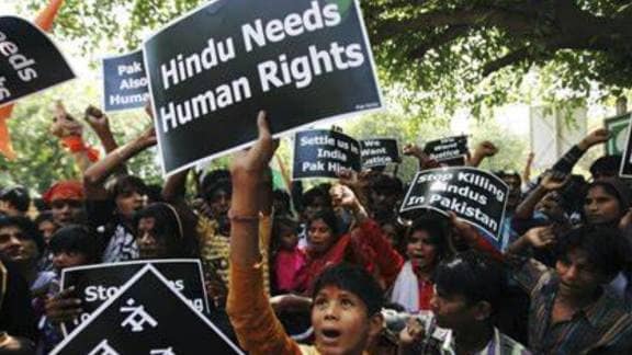 Pak Hindu Protest
