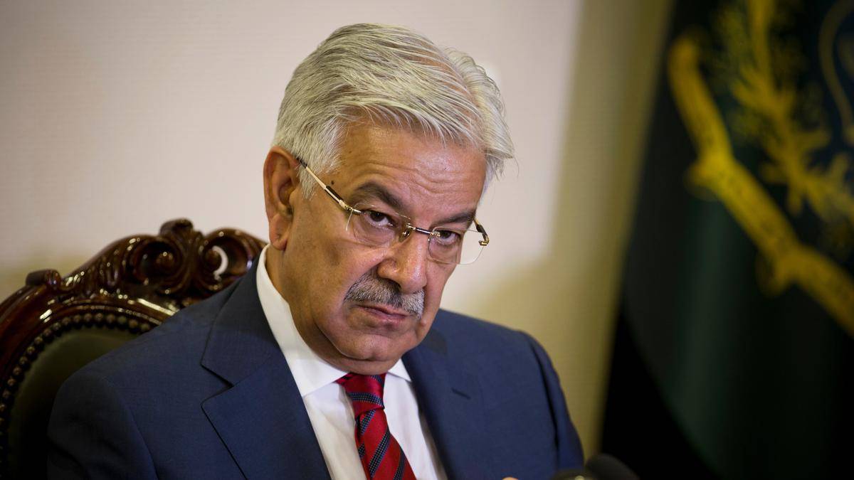 Pakistan Defence Minister Khawaja Asif