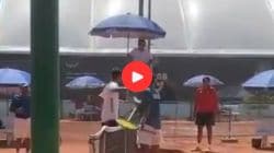 Video: पाकिस्तानी खेळाडूच्या उर्मटपणाचा व्हिडिओ व्हायरल, टेनिस सामन्यात भारताकडून पराभव झाल्यानंतर संतापजनक कृती