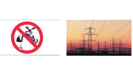 Power supply in Ambernath and Badlapur cities was disrupted due to rains on Tuesday