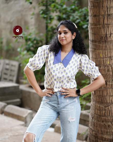 Priyadarshini Indalkar Purple Dress Look