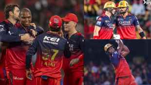 RCB beat CSK by 2 Runs Yash Dayal Last Over Romario Shepherd Virat Kohli Jacob Bethell