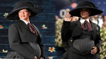 Met Gala 2025 Rihanna flaunts her baby bump after kiara advani