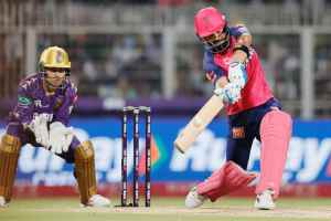 Riyan Parag 6 Ball 6 Sixes Becomes First Batter to Hit Six Sixes in a Row in IPL Watch Video KKR vs RR