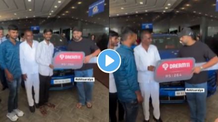 Rohit Sharma Lamborghini Car