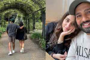 Rohit Sharma Wife Ritika Sajdeh Reaction on His Test Retirement Post with Emojis of Broken Heart And Salute