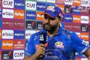 Rohit Sharma Statement on Mumbai Indians win After Winning POTM Award