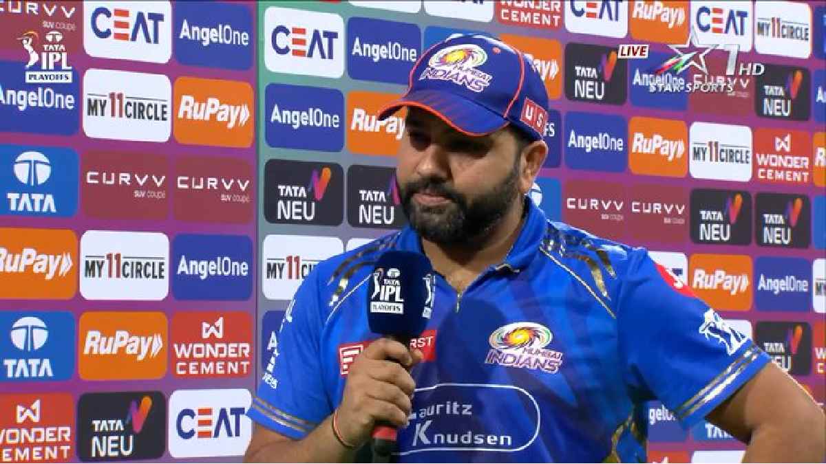 Rohit Sharma Statement on Mumbai Indians win After Winning POTM Award