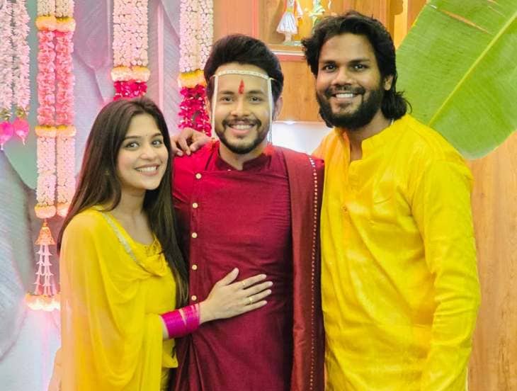 Samruddhi Kelkar Red Saree Look