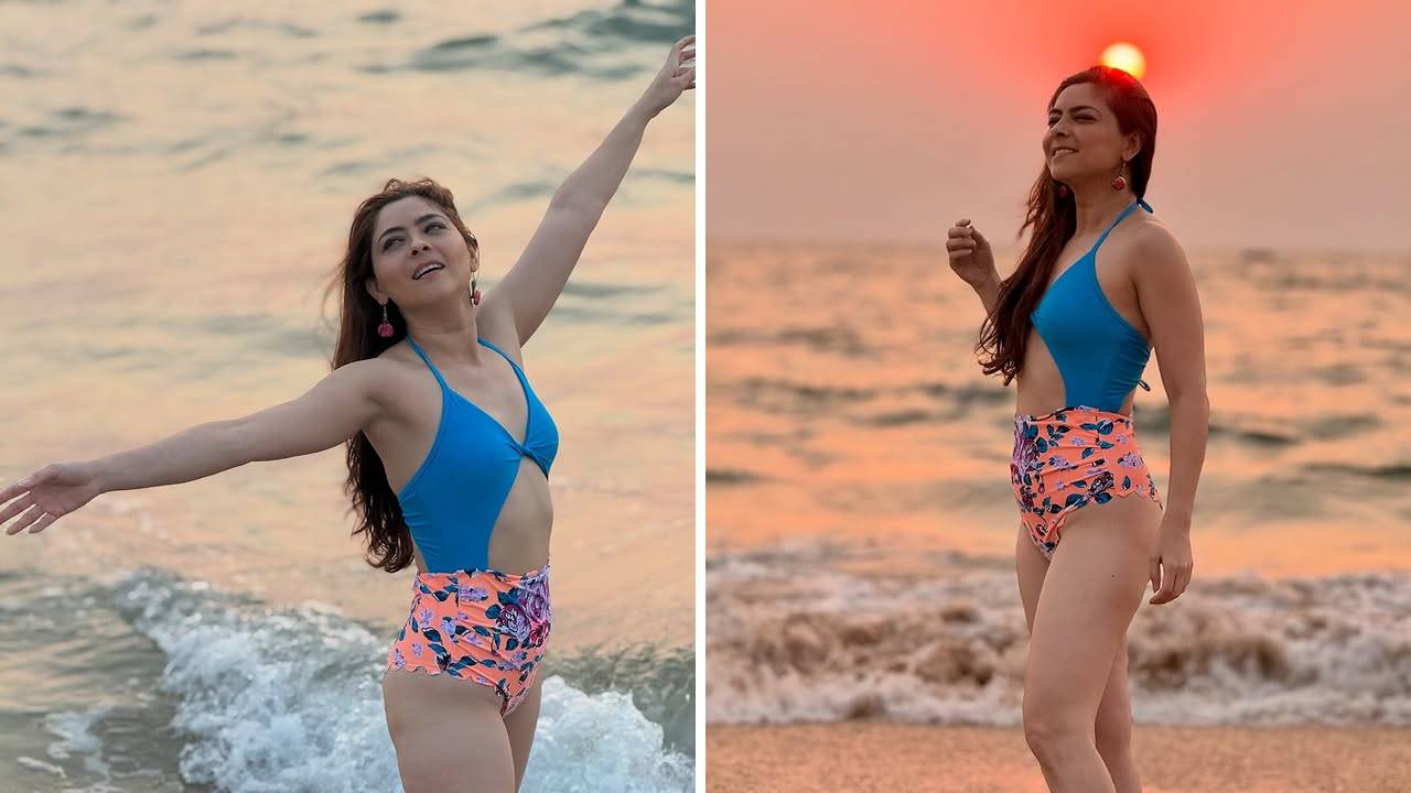 Sonalee kulkarni bikini look, Sonalee kulkarni birthday, marathi actress bikini photoshoot