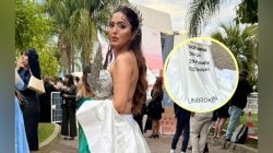दहशतवादी हल्ल्याचा उल्लेख असलेला ड्रेस घालून Cannes च्या रेड कार्पेटवर अवतरली भारतीय तरुणी, व्हिडीओ व्हायरल