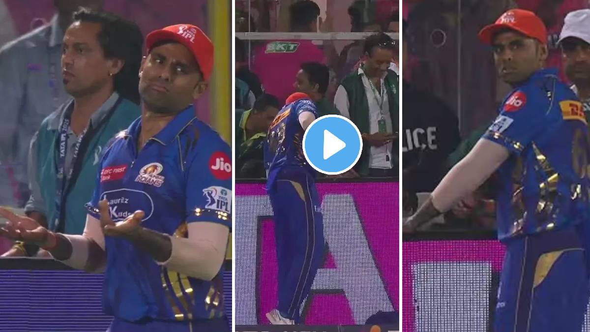 Suryakumar Yadav Searches Ball Funny Video