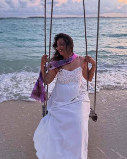 Swanandi Tikekar Maldives Vacation