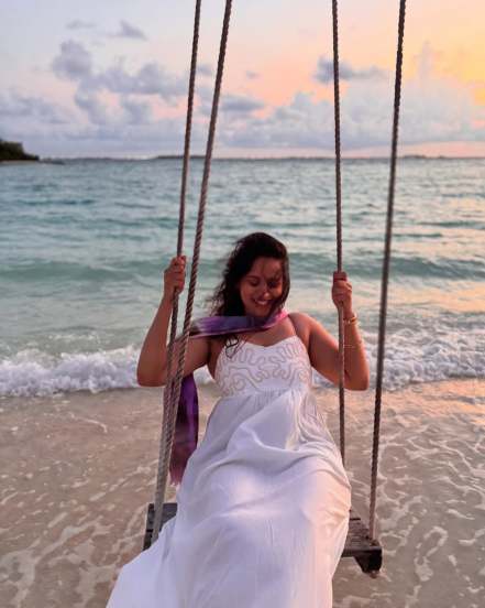 Swanandi Tikekar Maldives Vacation