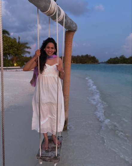 Swanandi Tikekar Maldives Vacation