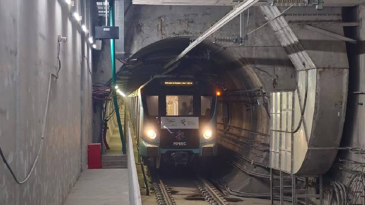 Chief Minister Devendra Fadnavis will inaugurate the Phase 2A line from BKC to Acharya Atre Chowk Metro Station Mumbai print news