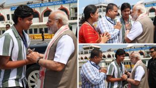 IPL Star Vaibhav Suryavanshi PM Modi Meet