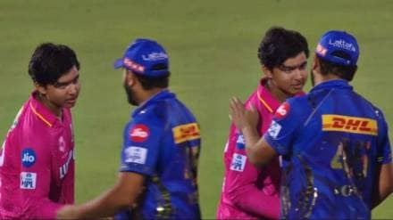 Vaibhav Suryavanshi and Rohit Sharma