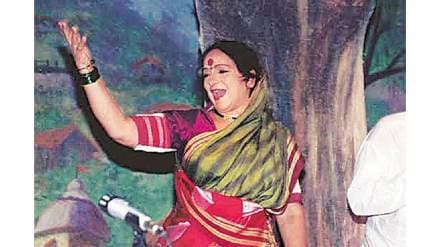 Veteran actress Bharti Gosavi passed away on Friday due to a heart attack
