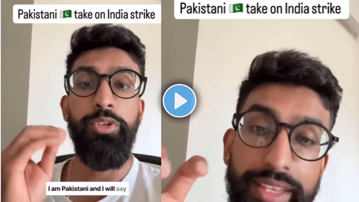 Viral Video Pakistani man hails Indian armys Operation Sindoor