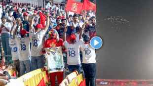 Virat Kohli Gets Nature Tribute After Test Retirement on RCB vs KKR Match White Pigeons Fly Over Chinnaswamy Watch Video