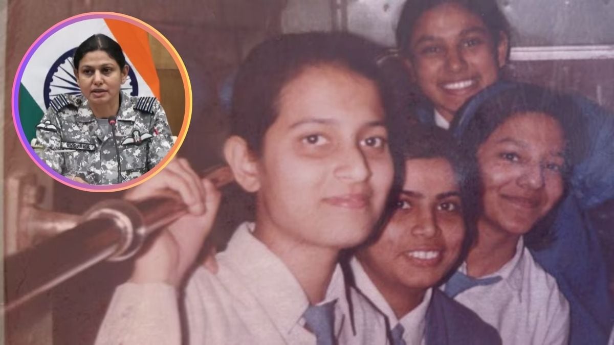 Portrait of Vyomika Singh, remembered as the face of Operation Sindoor