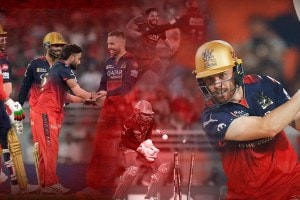 RCB beat PBKS by 8 Wickets and Reached IPL 2025 Finals Phil Salt Fifty Josh Hazlewood Suyash Sharma 3 Wickets