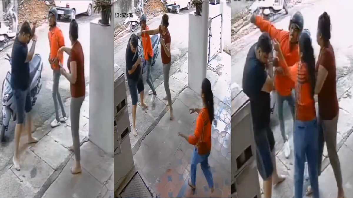 Zepto Delivery Agent Punches Customer Viral Video