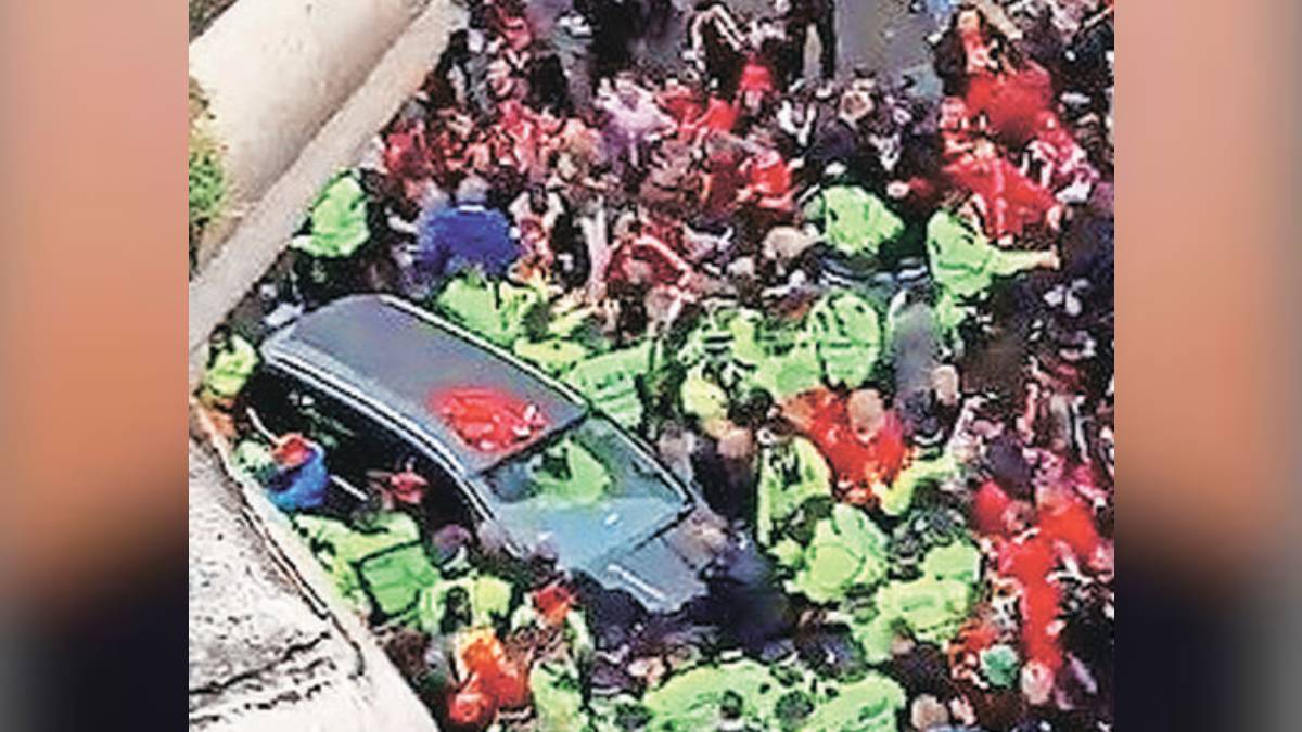 Liverpool FC parade car accident news in marathi
