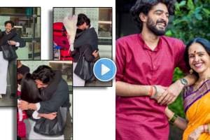 zee marathi actress isha sanjay welcomes amey narkar