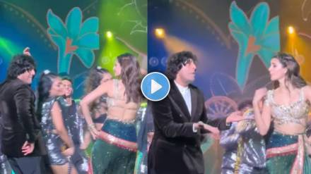 Ananya Panday & Chunky Panday Dance Video