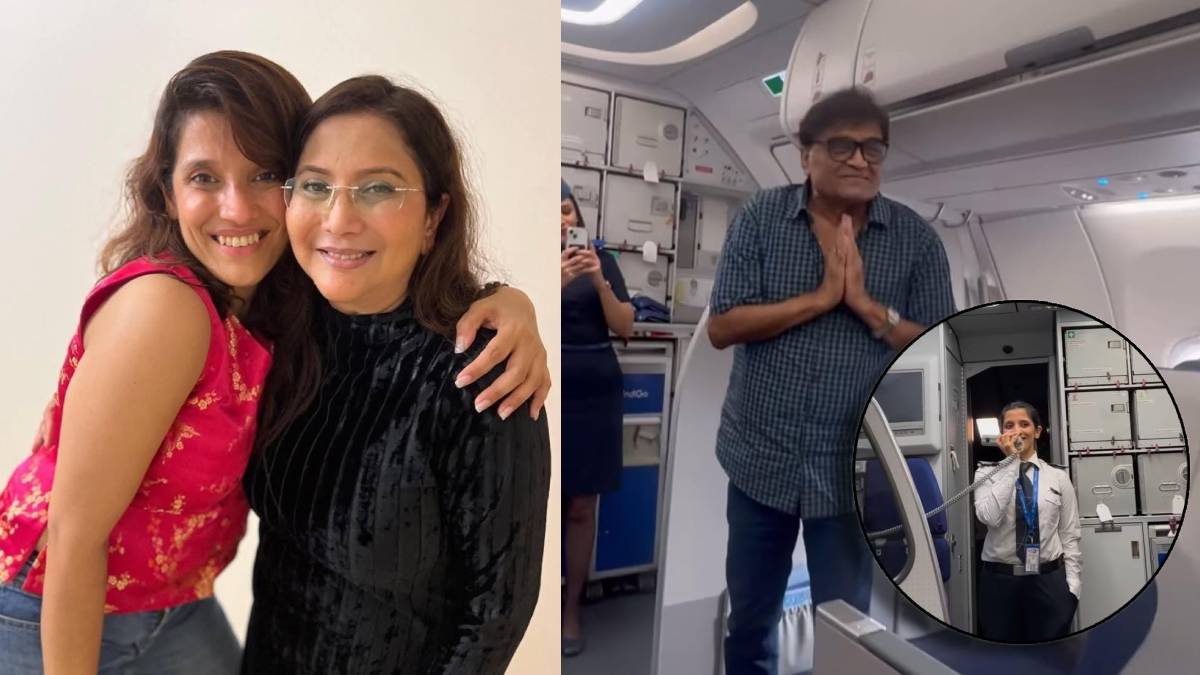 pilot aditi paranjpe who felicitate padma shri ashok saraf