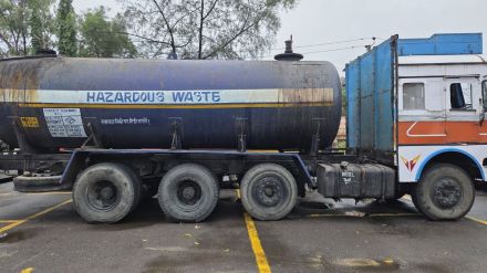 boisar tarapur hazardous chemical tanker seized
