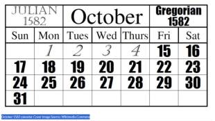 1582 Erased 10 Days from History