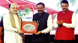 “बाळासाहेबांनी पंतप्रधानांची गळाभेट घेतली असती”, ‘शंखनाद’ सभेत अमित शहा यांचा उद्धव ठाकरे यांना टोला