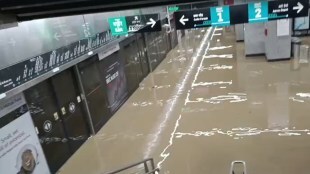 mumbai metro station flooded