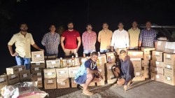 रत्नागिरी : लांजा कोर्ले येथे गोवा बनावटीची दारु पकडली, २२ लाखांच्या मुद्देमालासह गुन्हे शाखेच्या पथकाने दोघांना घेतले ताब्यात