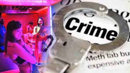 In Kalyan East, during a raid at Satyam Ladies Bar in Vitthalwadi, cases were filed against 44 people