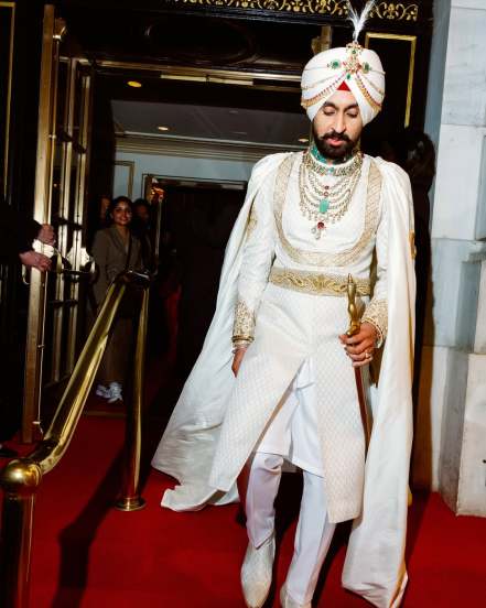 diljit dosanjh royal look first punjabi actor to participate in at met gala