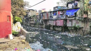 Work on building barriers in Bhayandar is delayed, and the risk of flooding remains