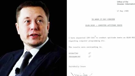 elon musk computer aptitude test result