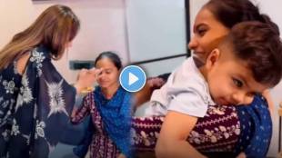 family gave a special farewell to the maid