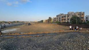 Fear of flood situation during monsoon due to shifting work north of Bhimnagar freight railway yard in Boisar