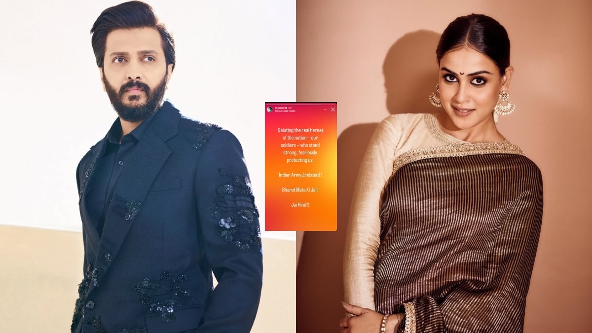 genelia Riteish Deshmukh posts for Indian Army