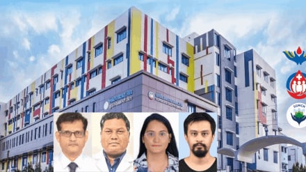 Pregnant woman gave birth to a baby another baby inside the newborn's stomach wardha
