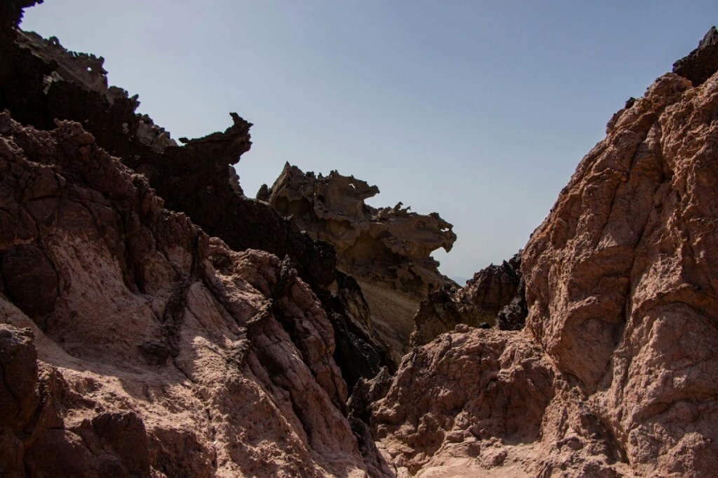 Blood rain South of France, Hormuz Island Iran tourism