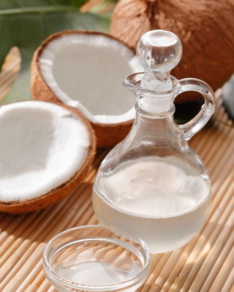 coconut oil for glowing skin