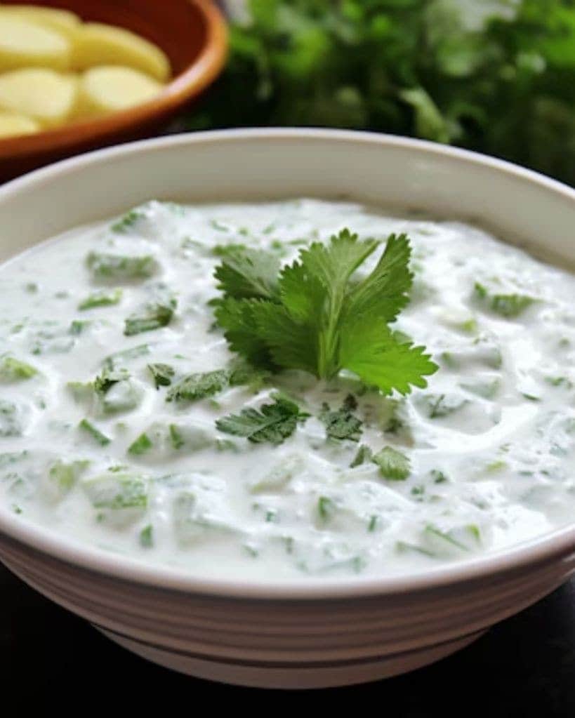 Cucumber raita